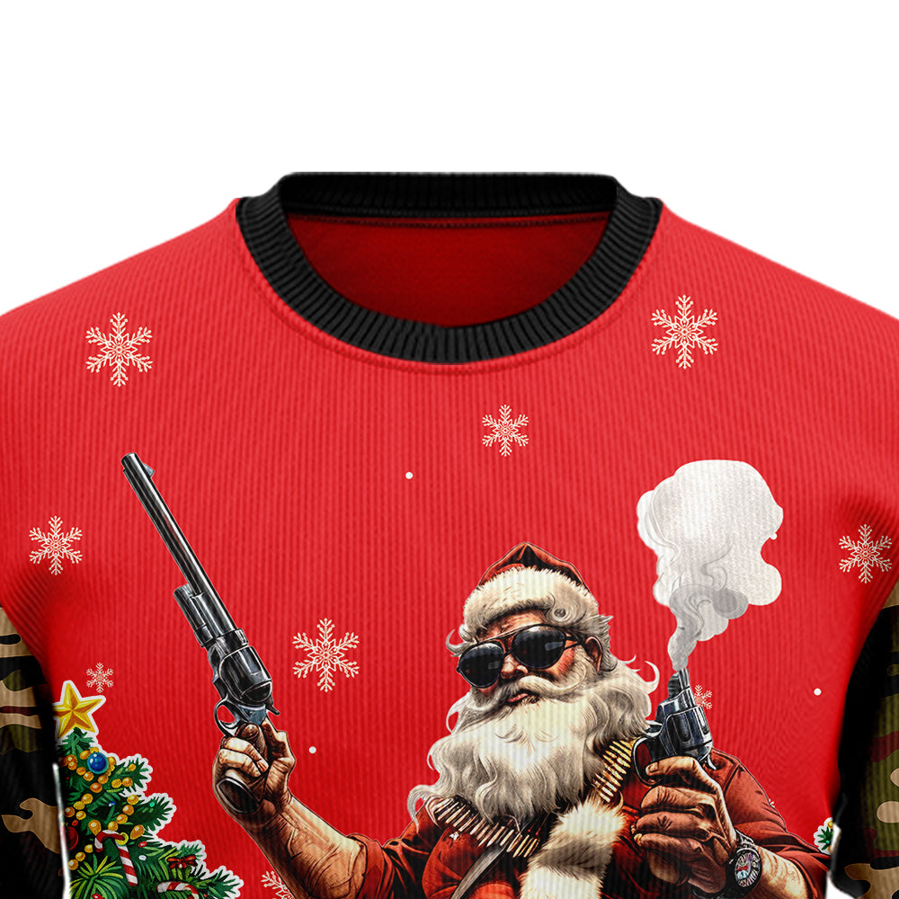 Tis the Open Season Hunting Ugly Christmas Sweater