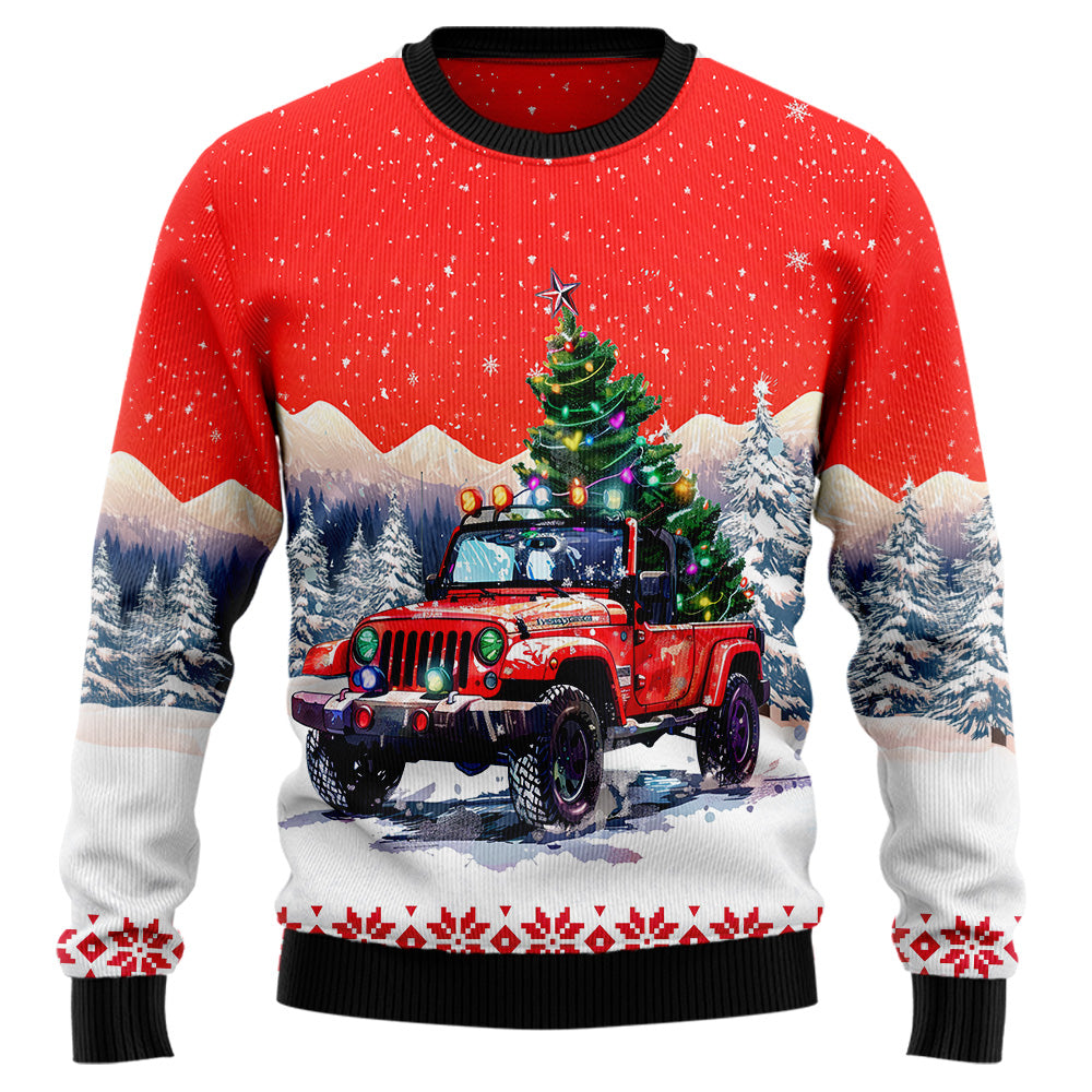 Jeep Ugly Christmas Sweater