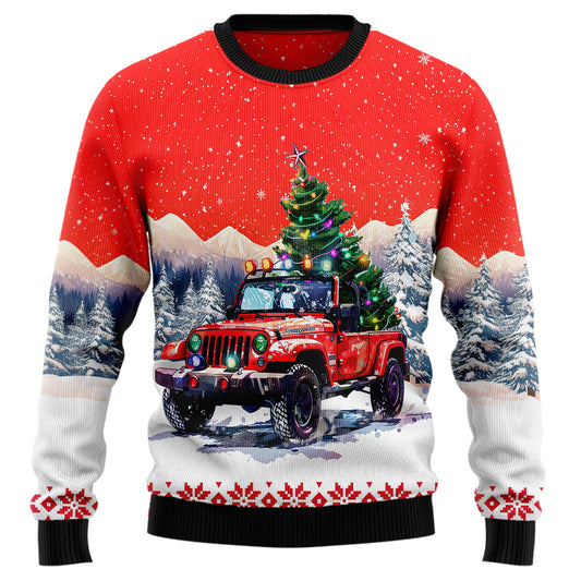 Jeep Ugly Christmas Sweater