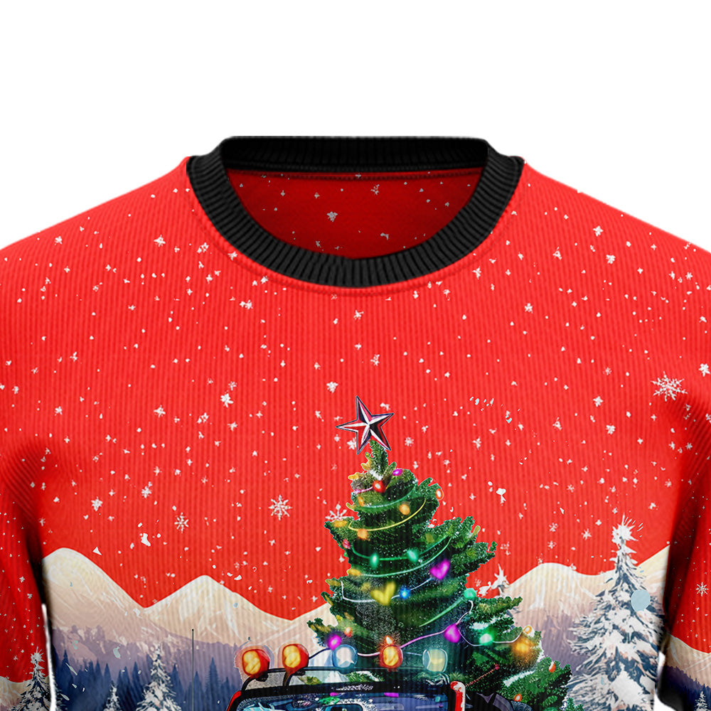 Jeep Ugly Christmas Sweater