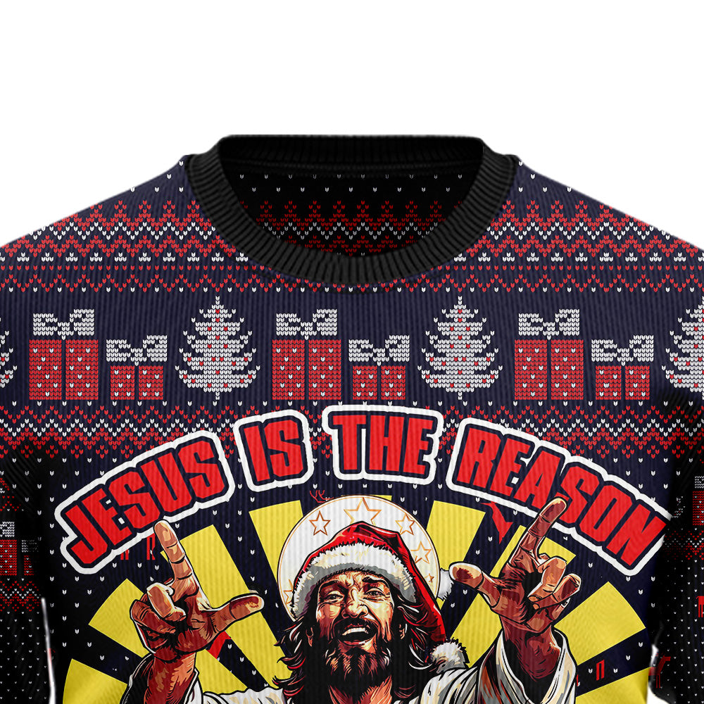 Jesus Is The Reason For The Season Ugly Christmas Sweater