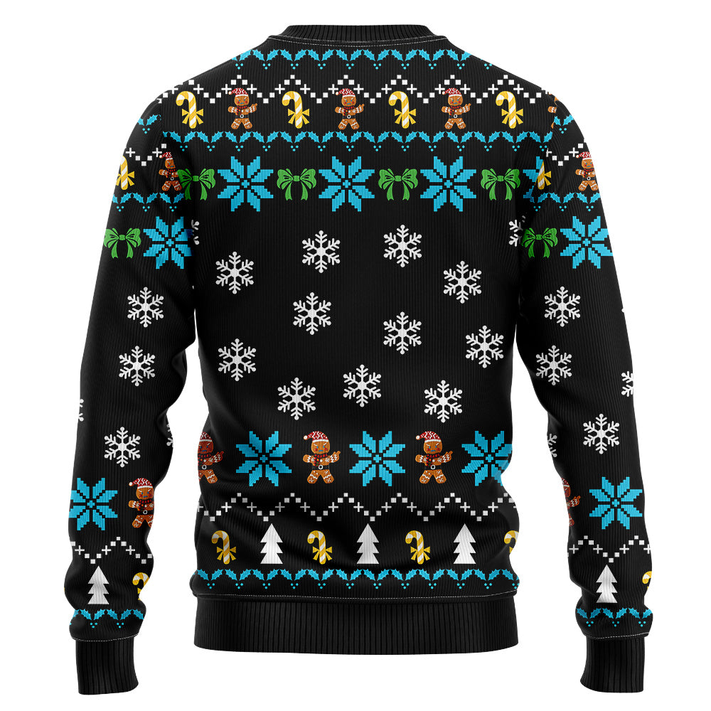 Festive Orca Killer Whale Ugly Christmas Sweater