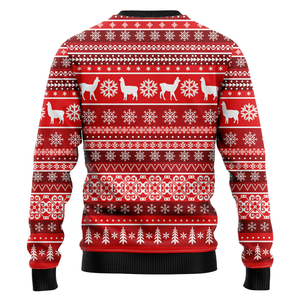 Cute Llama Ugly Christmas Sweater
