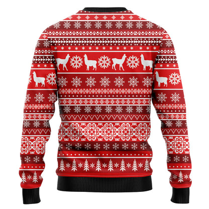 "Fa La La" Llama Ugly Christmas Sweater