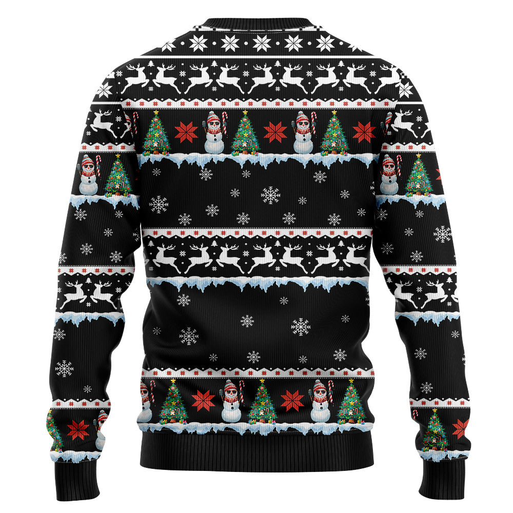 Moose Christmas Tree Ugly Christmas Sweater