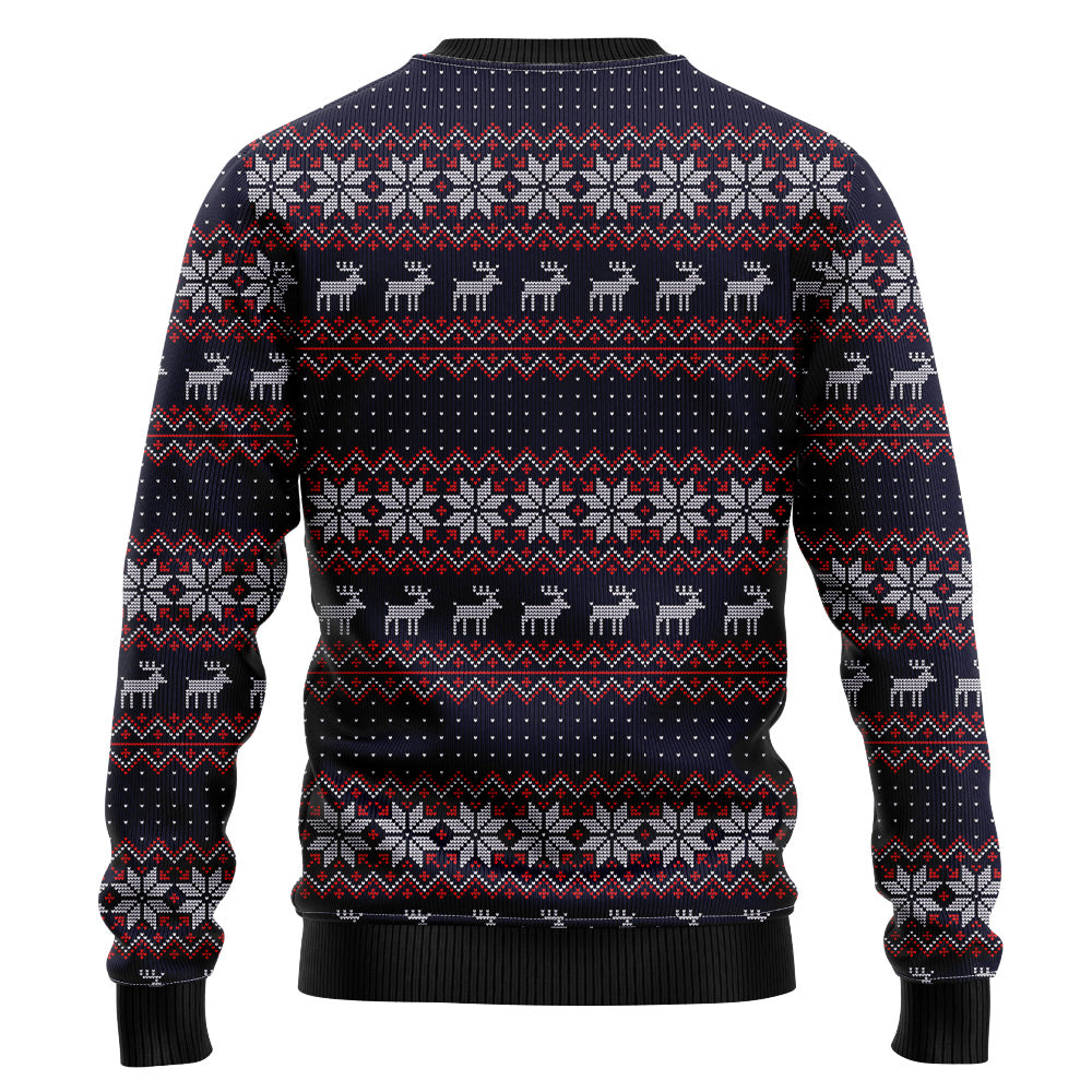 "Live to Ride, Ride to Live" Biker Santa Ugly Christmas Sweater
