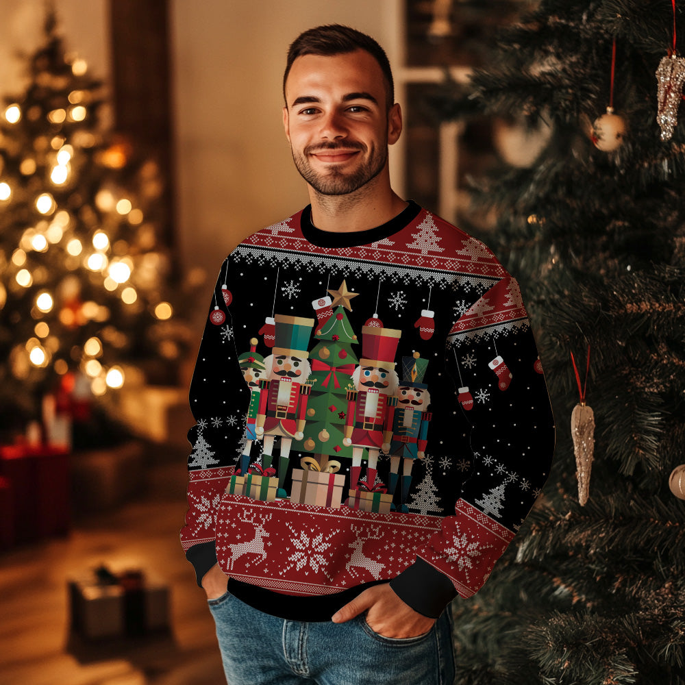 Classic Nutcrackers Ugly Christmas Sweater