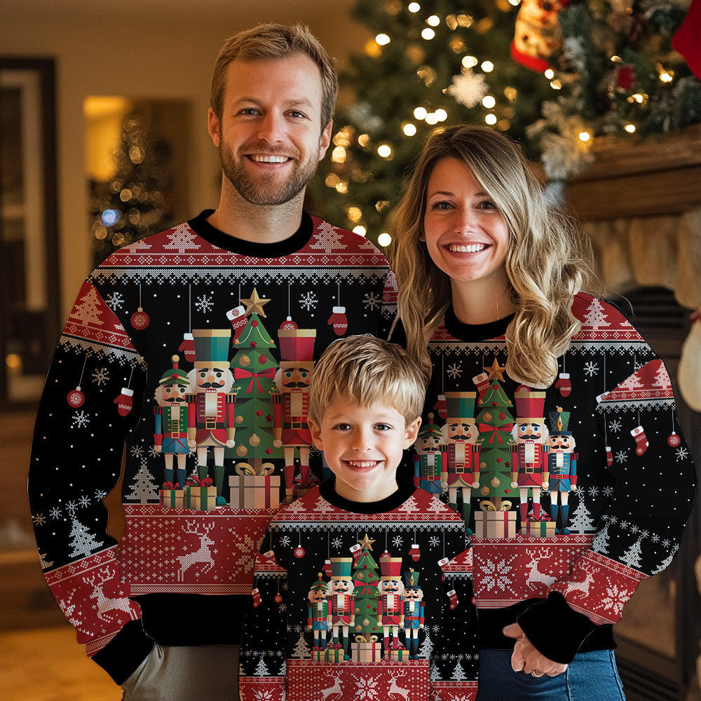 Classic Nutcrackers Ugly Christmas Sweater
