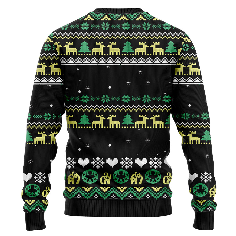 Holiday Octopus Ugly Christmas Sweater