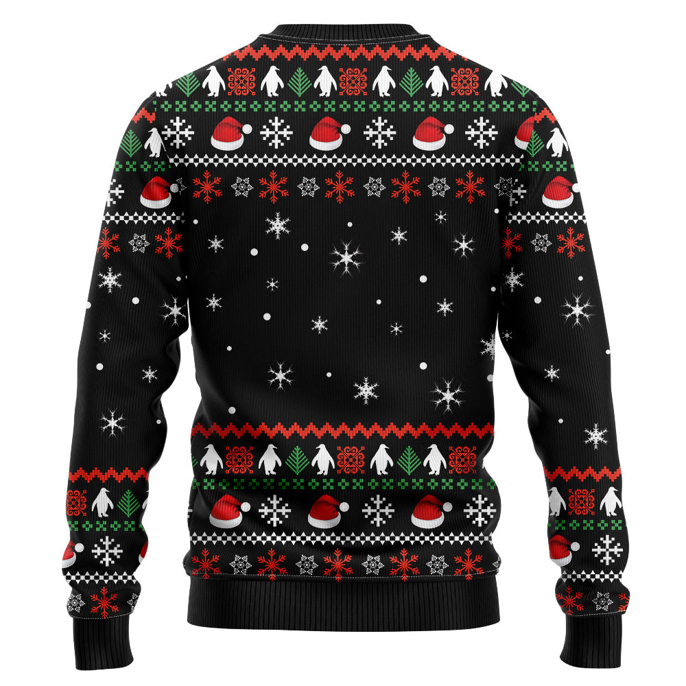 Festive Penguins Ugly Christmas Sweater