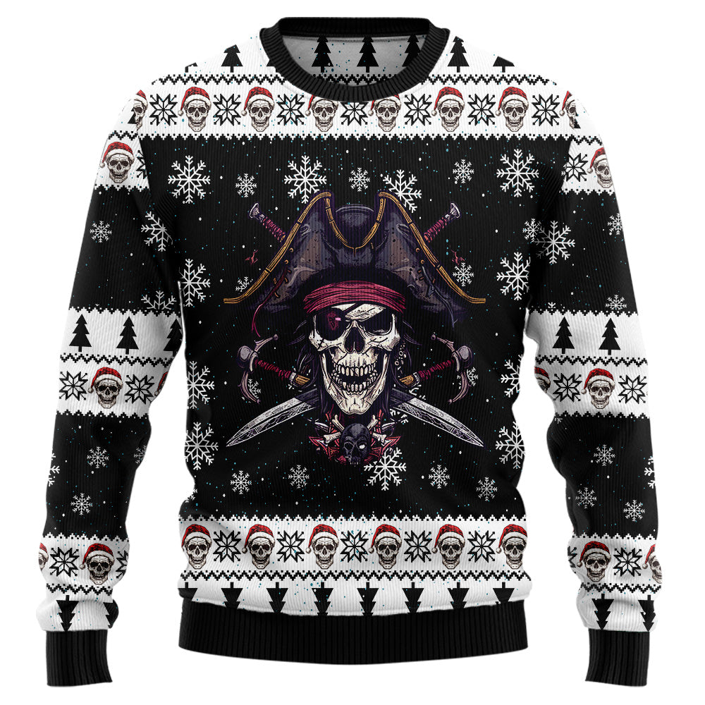 Pirate Skull Ugly Christmas Sweater