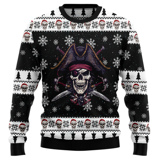 Pirate Skull Ugly Christmas Sweater