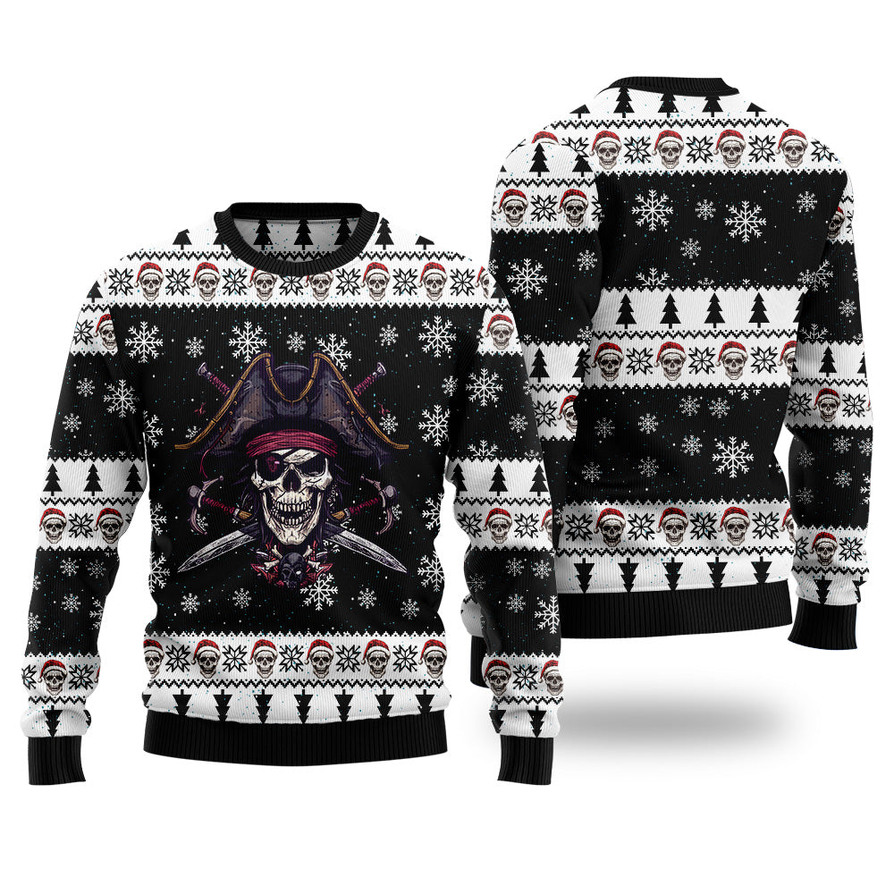 Pirate Skull Ugly Christmas Sweater