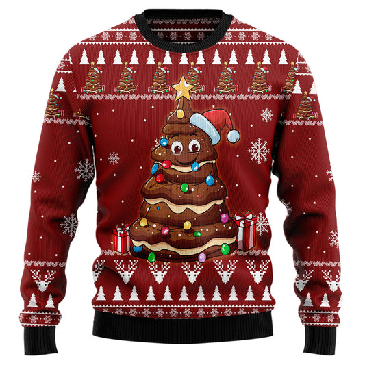 Funny Poop Ugly Christmas Sweater