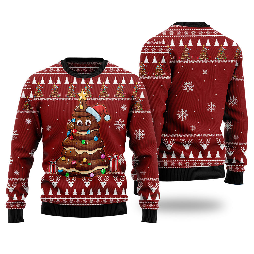 Funny Poop Ugly Christmas Sweater