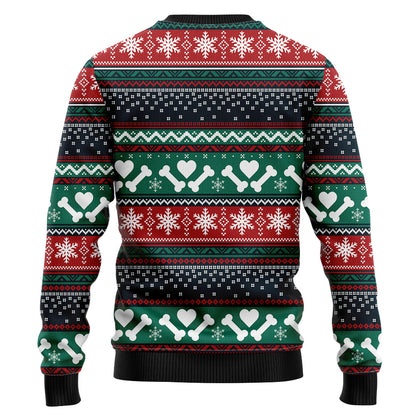 Rottweiler Christmas Tree Ugly Christmas Sweater