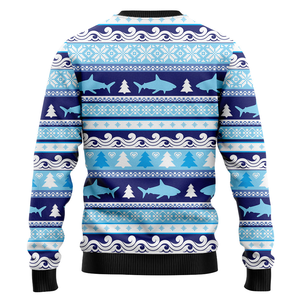 Shark Christmas Tree Ugly Christmas Sweater