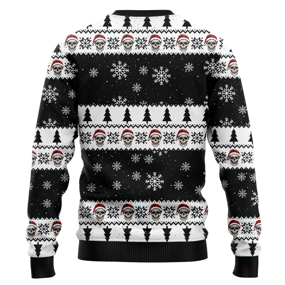 Dancing Skeleton Ugly Christmas Sweater