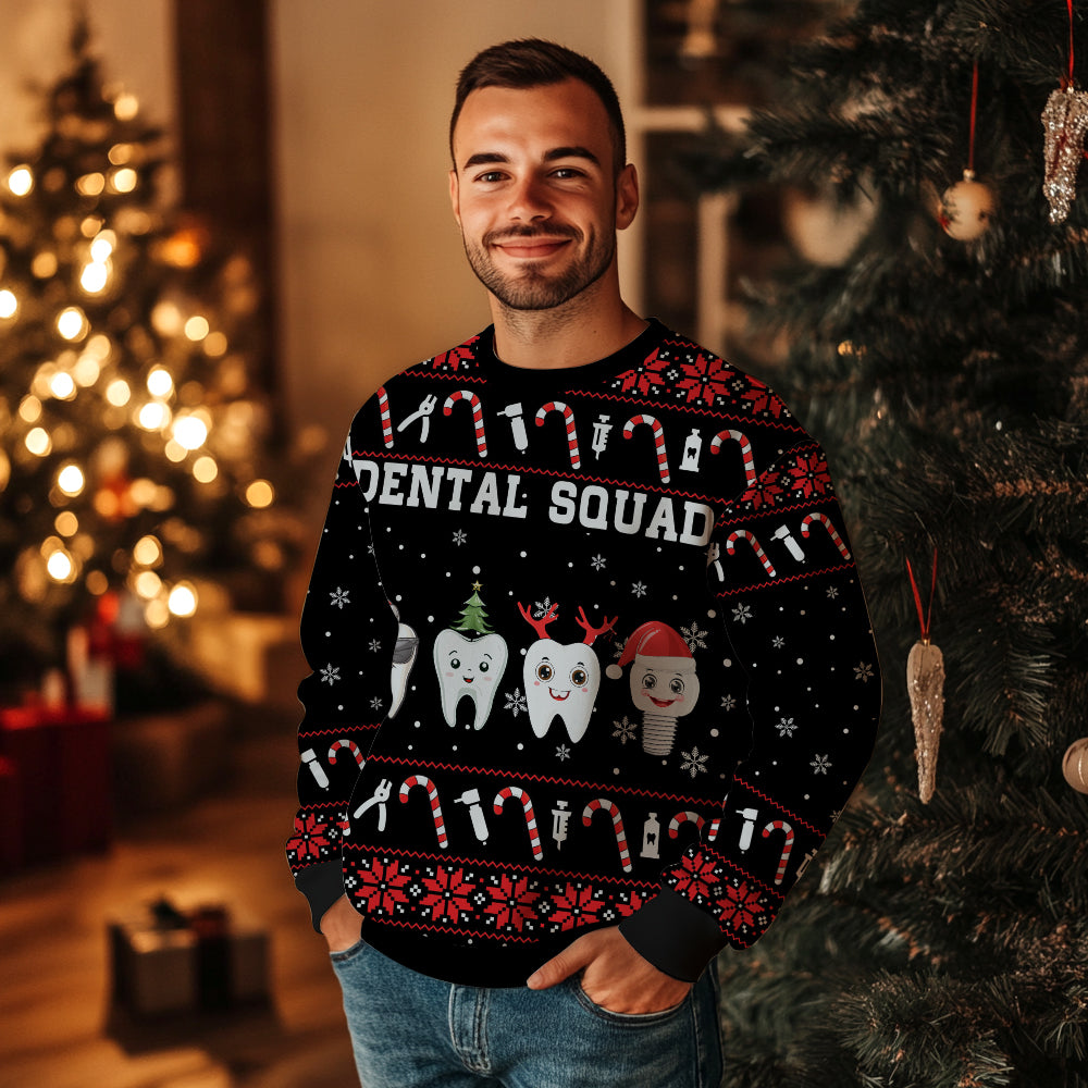 Dental Squad Christmas Ugly Christmas Sweater