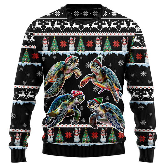 Sea Turtle Ugly Christmas Sweater