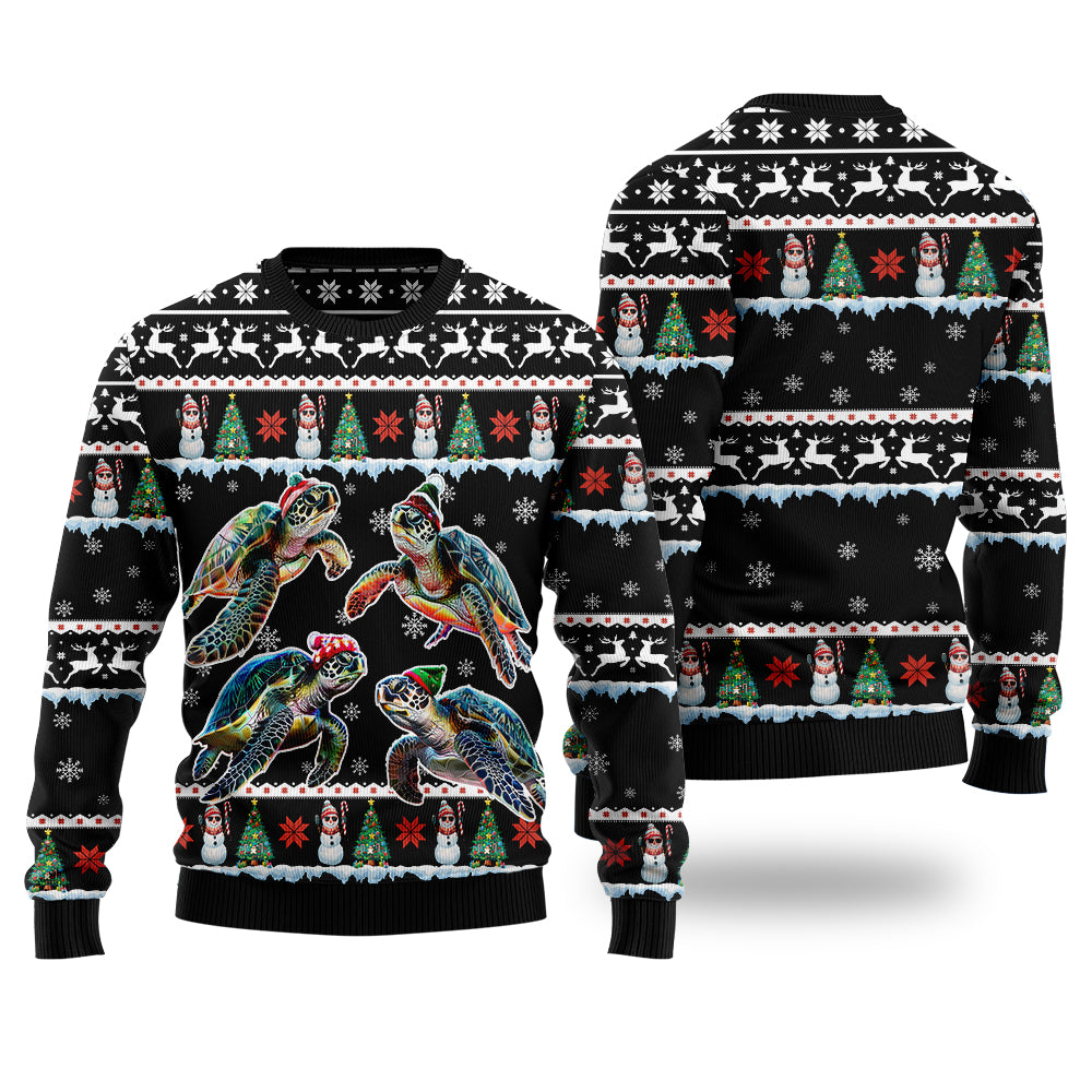 Sea Turtle Ugly Christmas Sweater