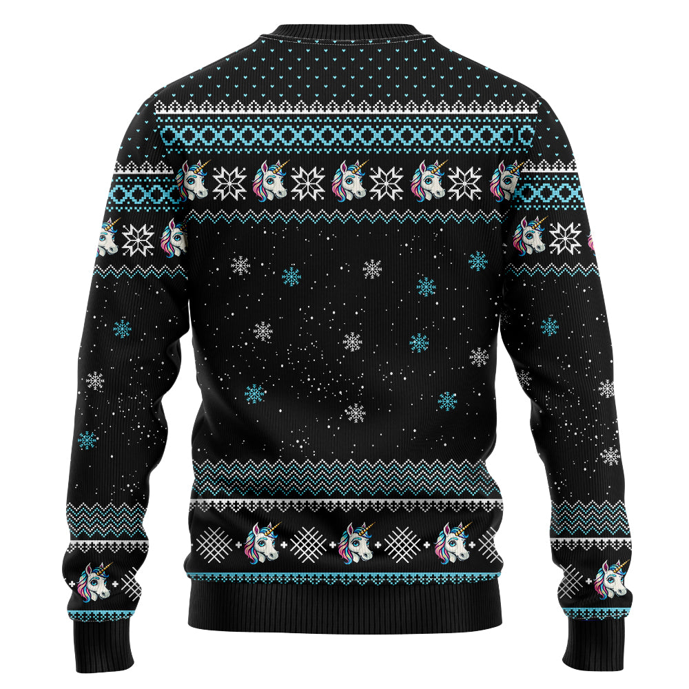 Pew Pew Madafakas Unicorn Ugly Christmas Sweater