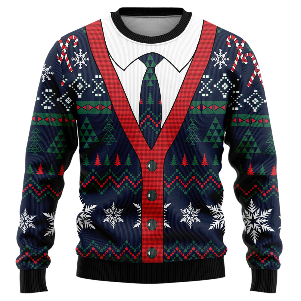 Funny Vest Ugly Christmas Sweater