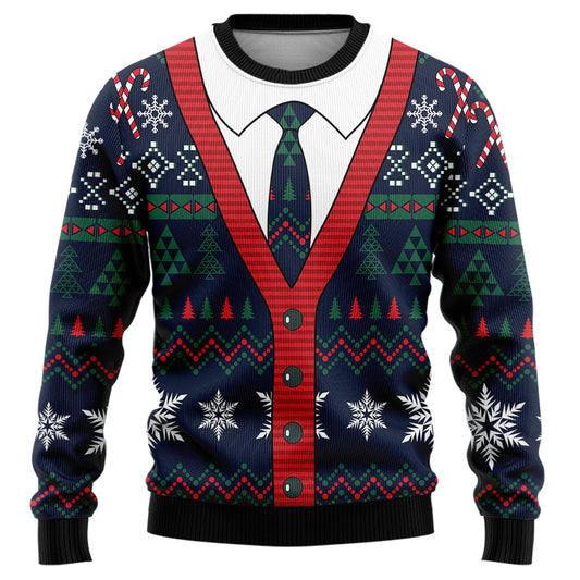 Funny Vest Ugly Christmas Sweater