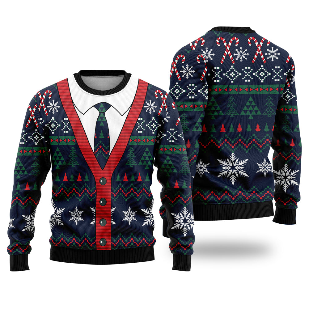 Funny Vest Ugly Christmas Sweater