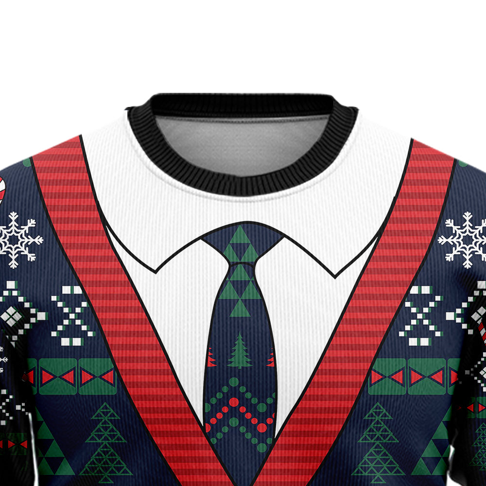 Funny Vest Ugly Christmas Sweater