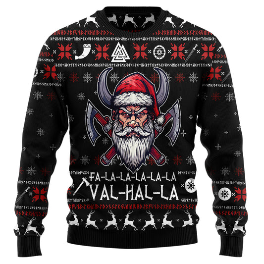 Viking Santa Ugly Christmas Sweater