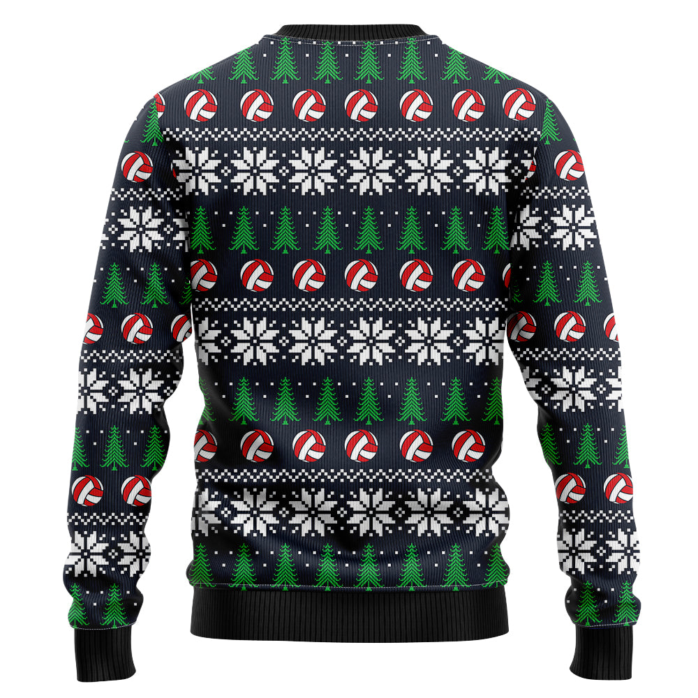"Have A Holly Volley Christmas" Volleyball Ugly Christmas Sweater