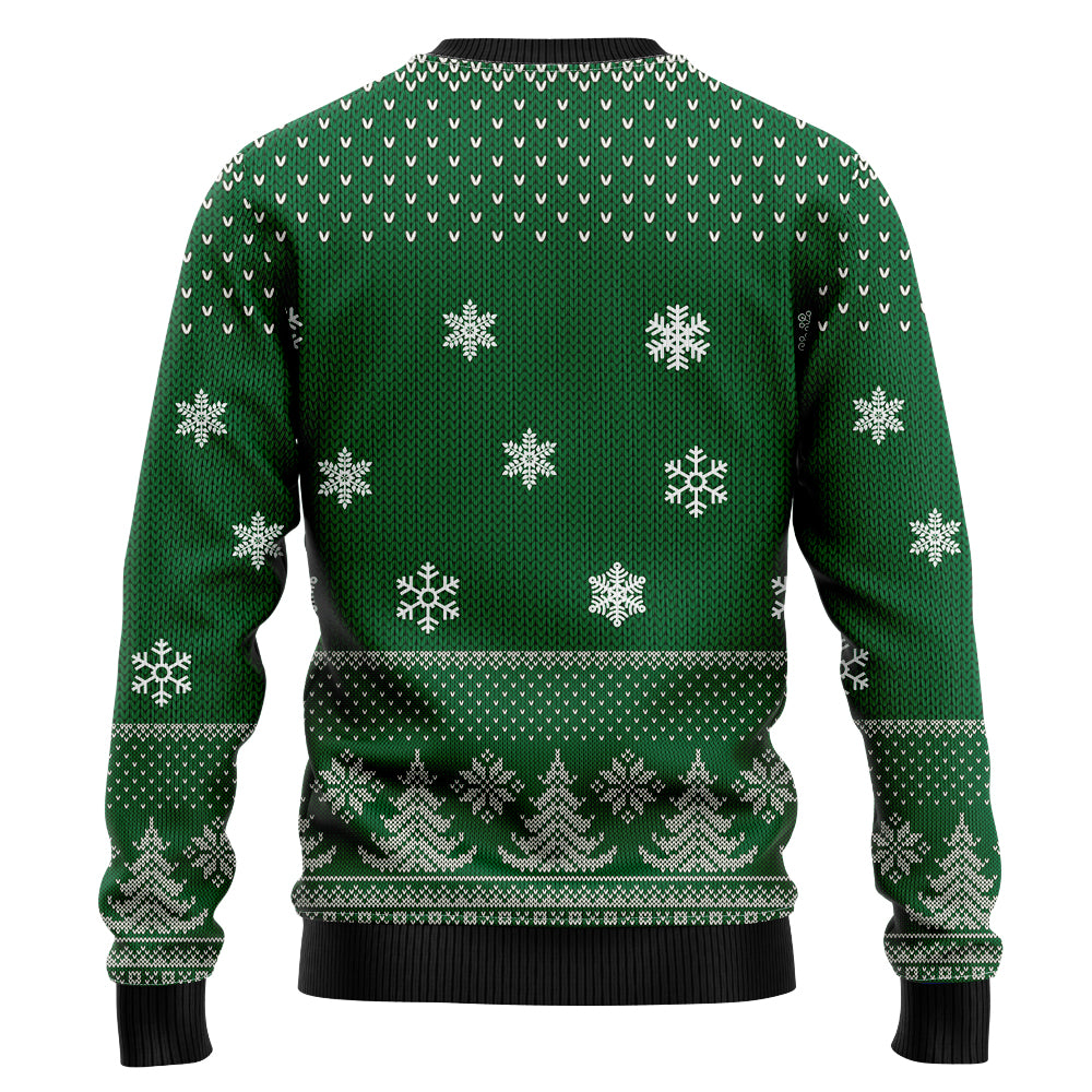 We Whiskey You A Merry Christmas Bigfoot Ugly Christmas Sweater