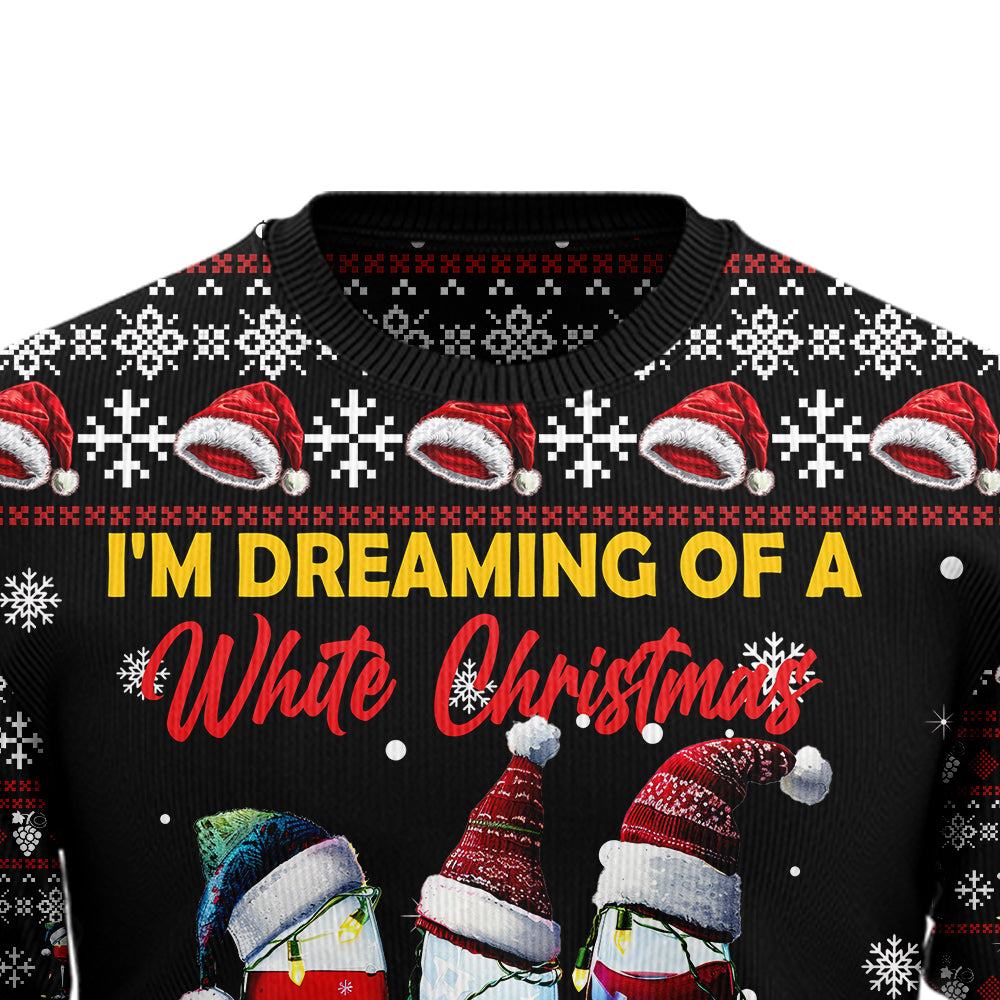 Funny Wine Ugly Christmas Sweater