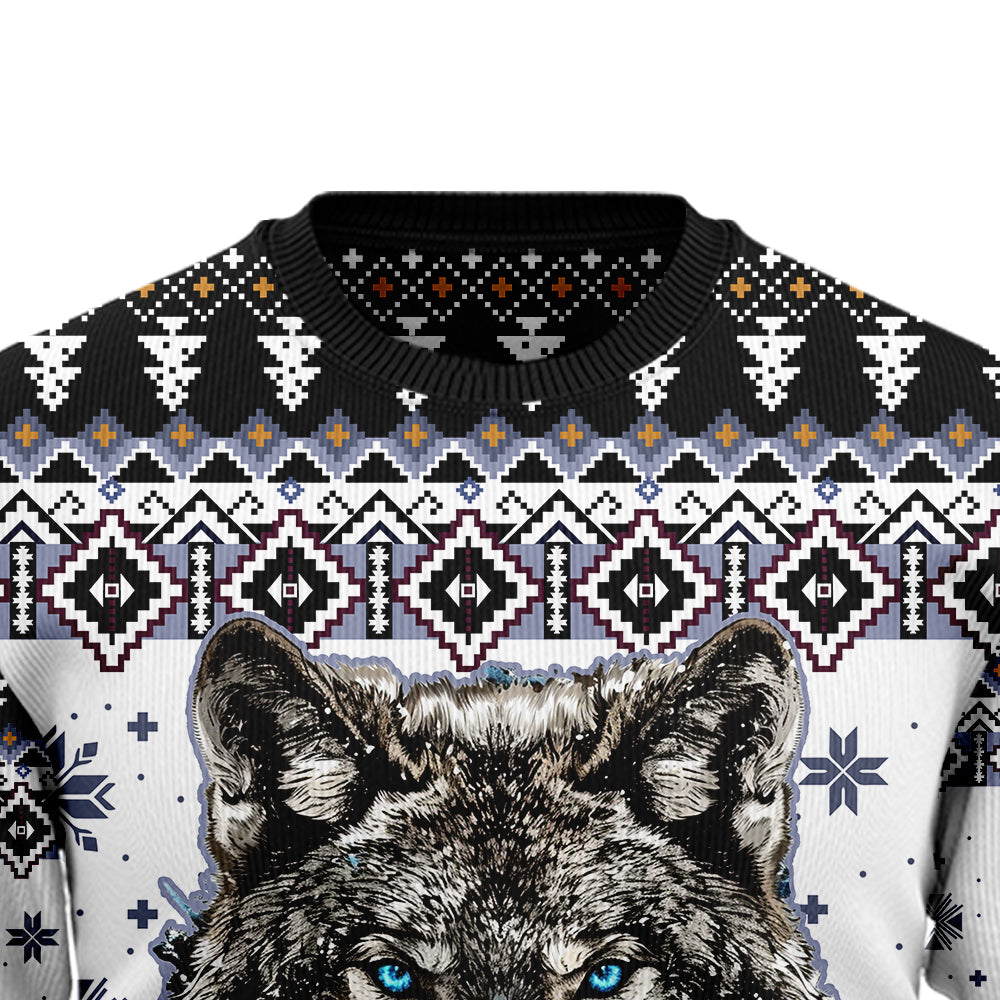 Wolf Ugly Christmas Sweater